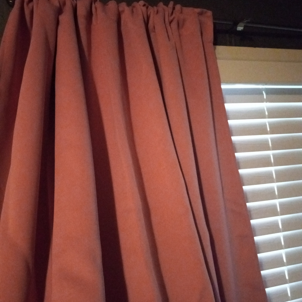 Lovely pink window curtains (with extras SOLD!!!!!